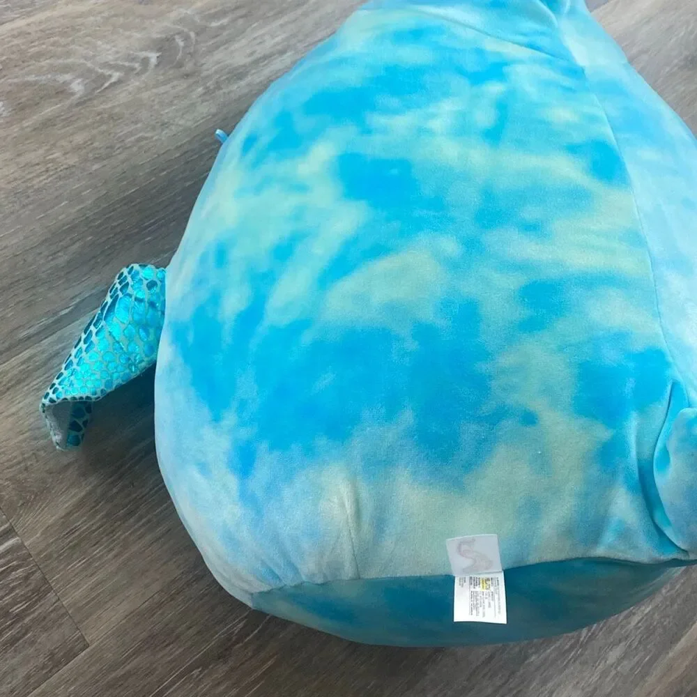 Squishmallows SHANTIRA PTERODACTYL DINO 16” Plush, Blue Tie-Dye Winged Dino,